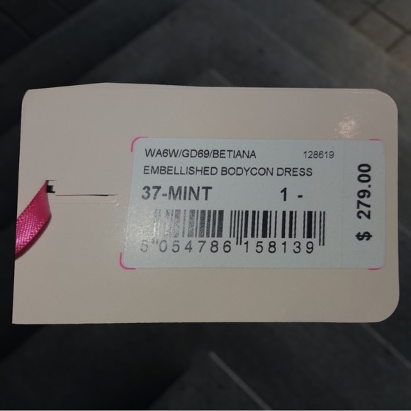 BNWT Ted Baker Betiana Embellished Bodycon Colour Mint size 1 - Picture 6 of 11